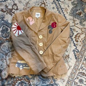 Moschino Tan Blazer